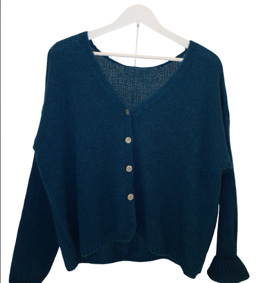 Button Down Cardigan