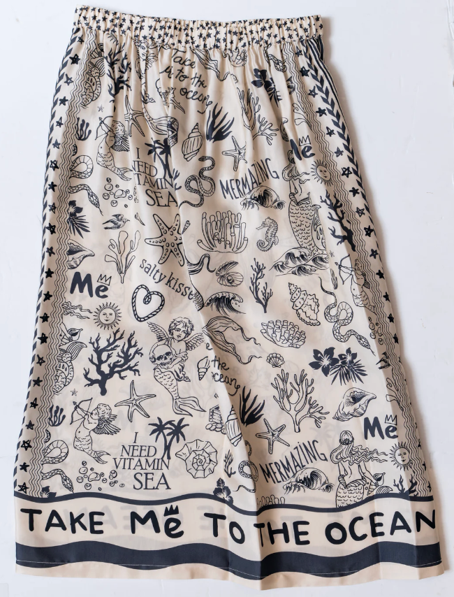 Satin Skirt